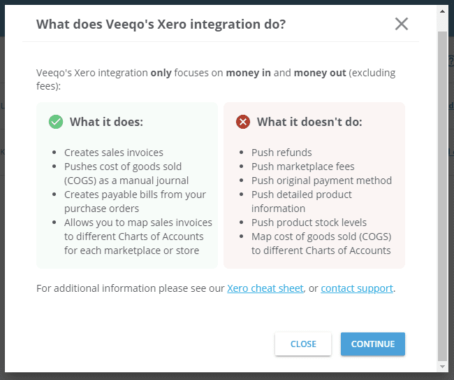 What the Xero integration