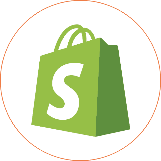 Shopify logo circle